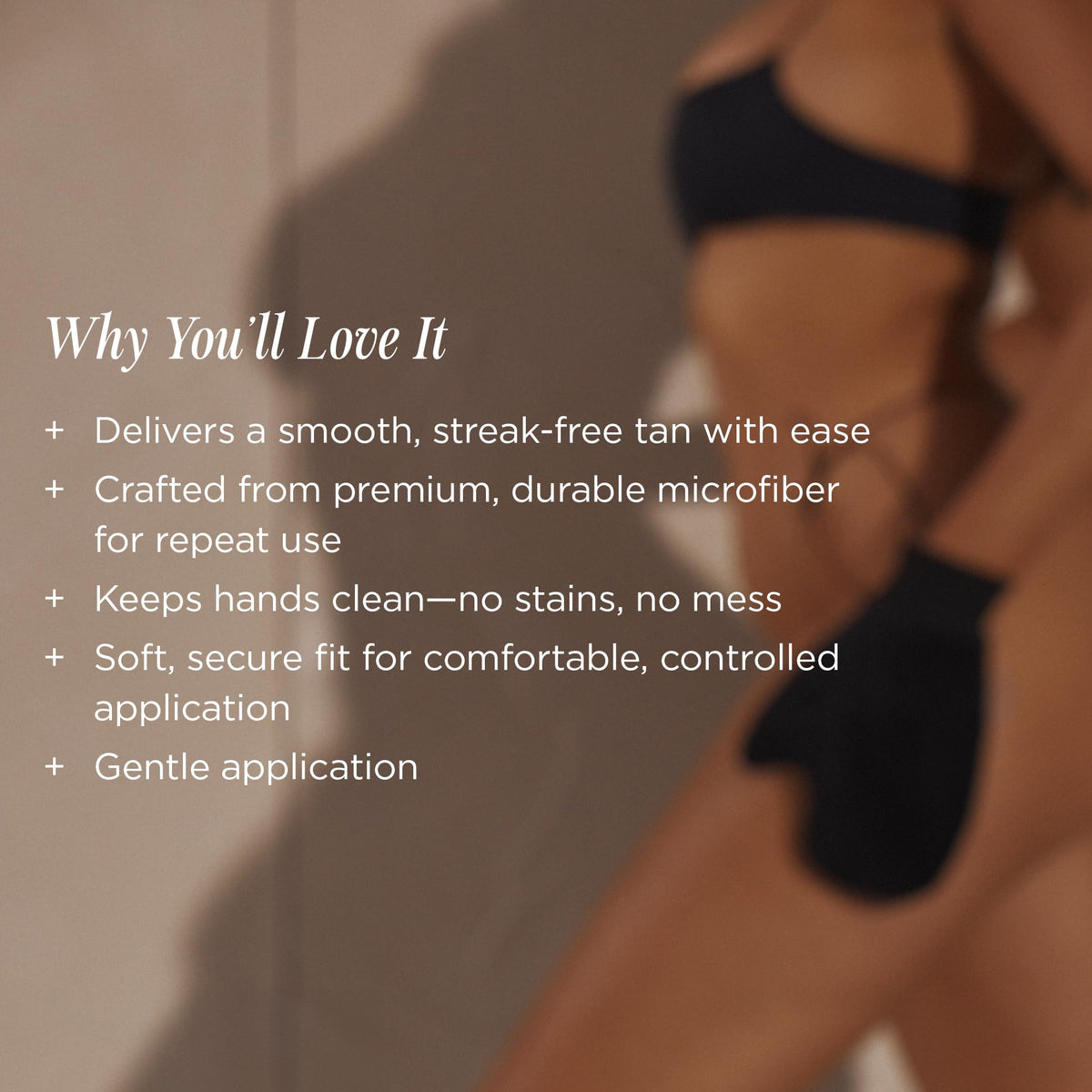 Lux Unfiltered mitt ribbed wristband detail for secure control benefit