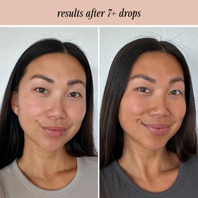 Lux Unfiltered on bathroom vanity styling showing skincare routine integration and lifestyle appeal
