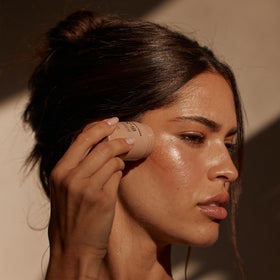 Lux Unfiltered N°18 stick texture close-up highlighting creamy mango butter glide