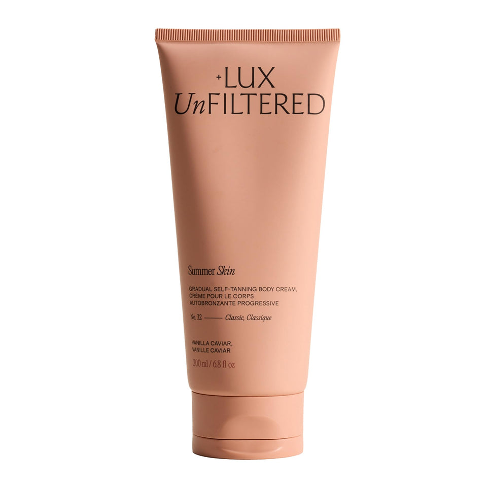 Lux Unfiltered front packaging shows bottle and label for clear product ID and benefit