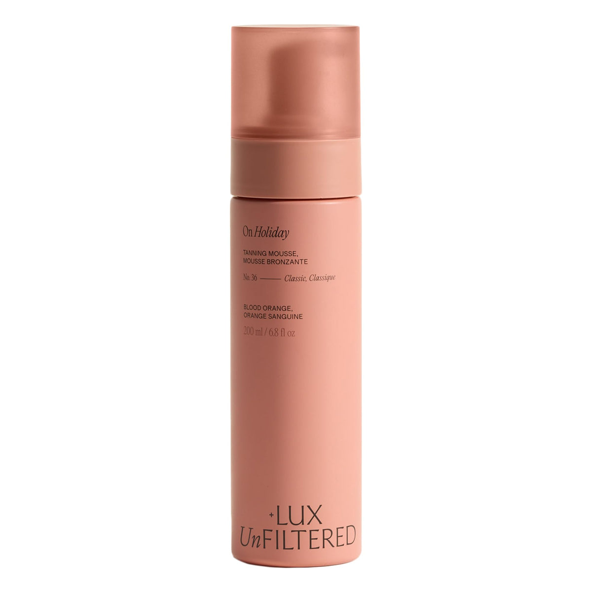 Lux Unfiltered front packaging showing product and benefits