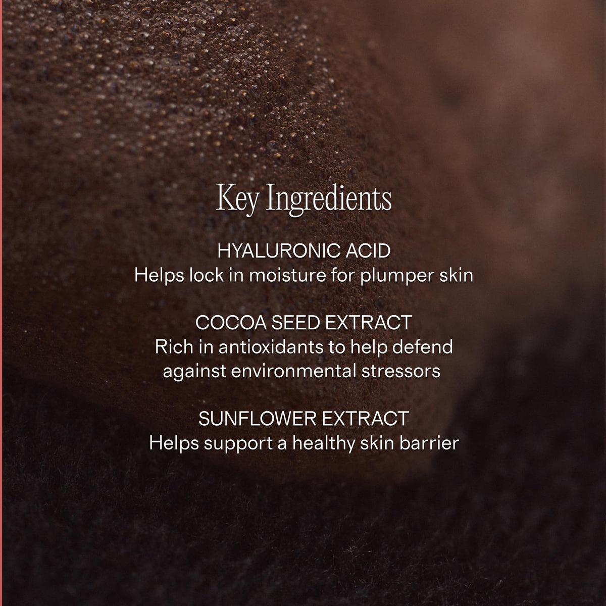Lux Unfiltered N°36 ingredient label highlighting nourishing botanical extracts