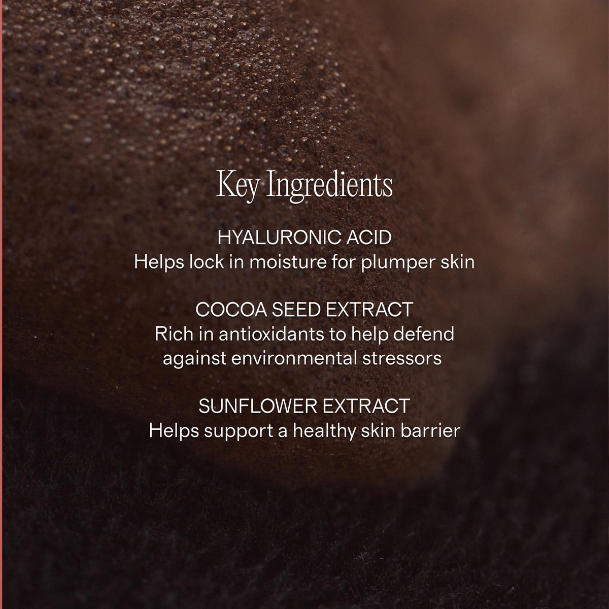 Lux Unfiltered label detail highlighting ingredients and clean formula