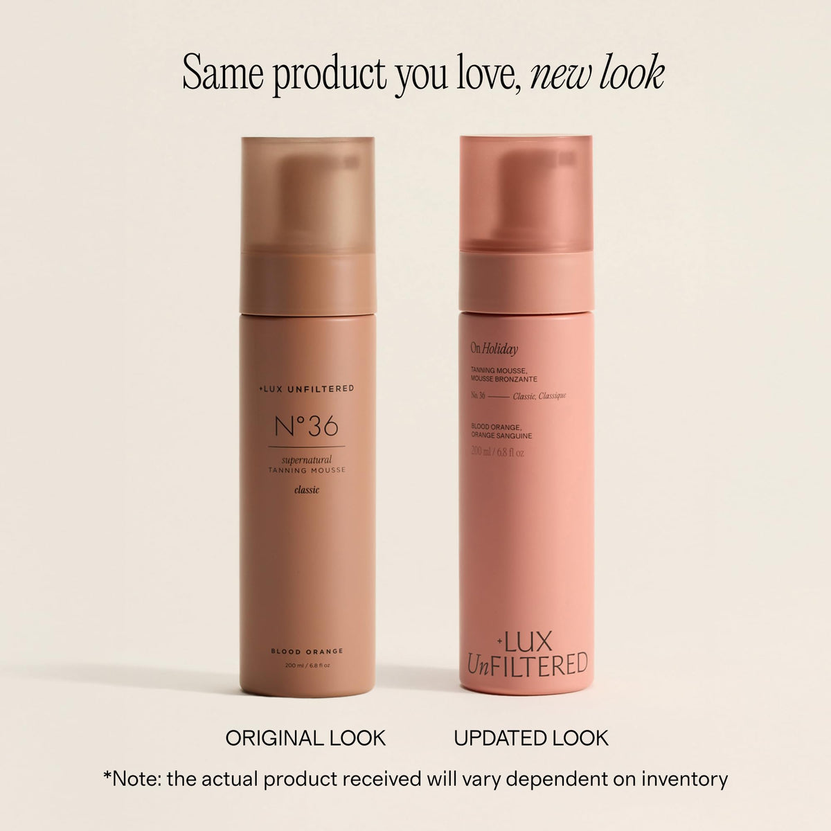 Lux Unfiltered mousse texture closeup demonstrating easy spreadability