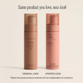 Lux Unfiltered mousse texture closeup demonstrating easy spreadability