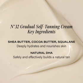 Lux Unfiltered lotion texture swatch demonstrating hydrating finish and streak-free blend