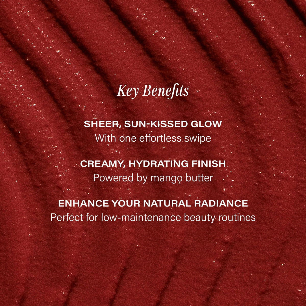 Lux Unfiltered stick tip cream swirl, smooth buttery consistency for blending