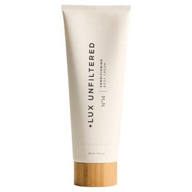 Lux Unfiltered front bottle showing label and sleek packaging, communicates premium hydration