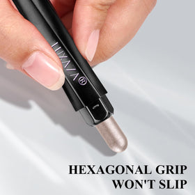 LUXAZA PRO hexagonal barrel close-up showing ergonomic grip benefit