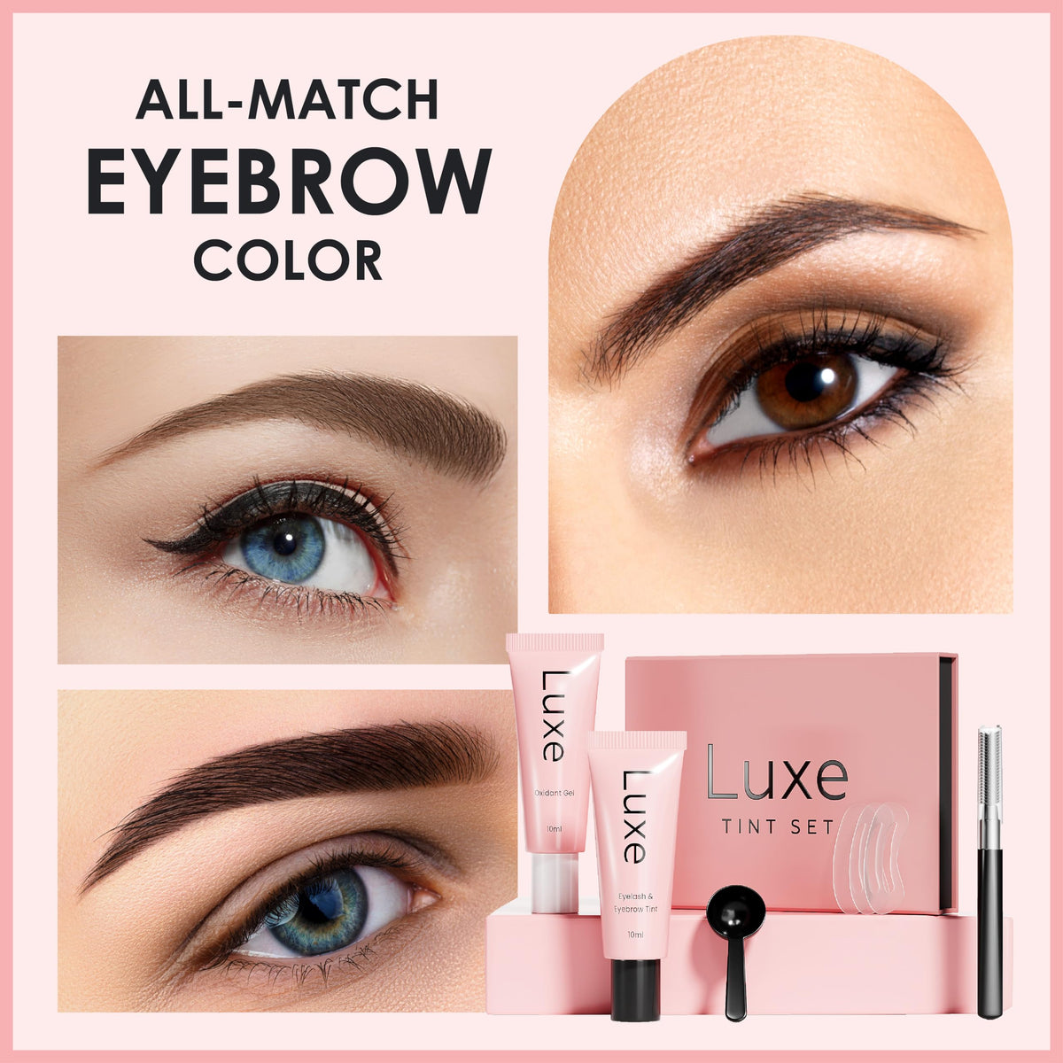 LUXE creamy mixed tint texture demonstrating easy blending and smooth application