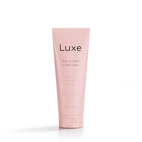 LUXÉ front packaging showing bottle and clear brand benefits for confident use