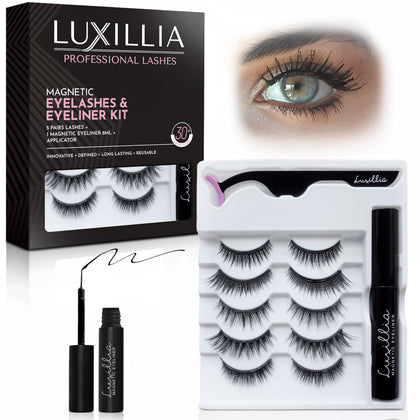 Luxillia front packaging showing kit contents and convenience