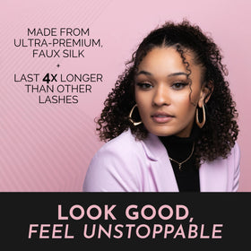 Luxillia dramatic look on eye emphasizing volume for events