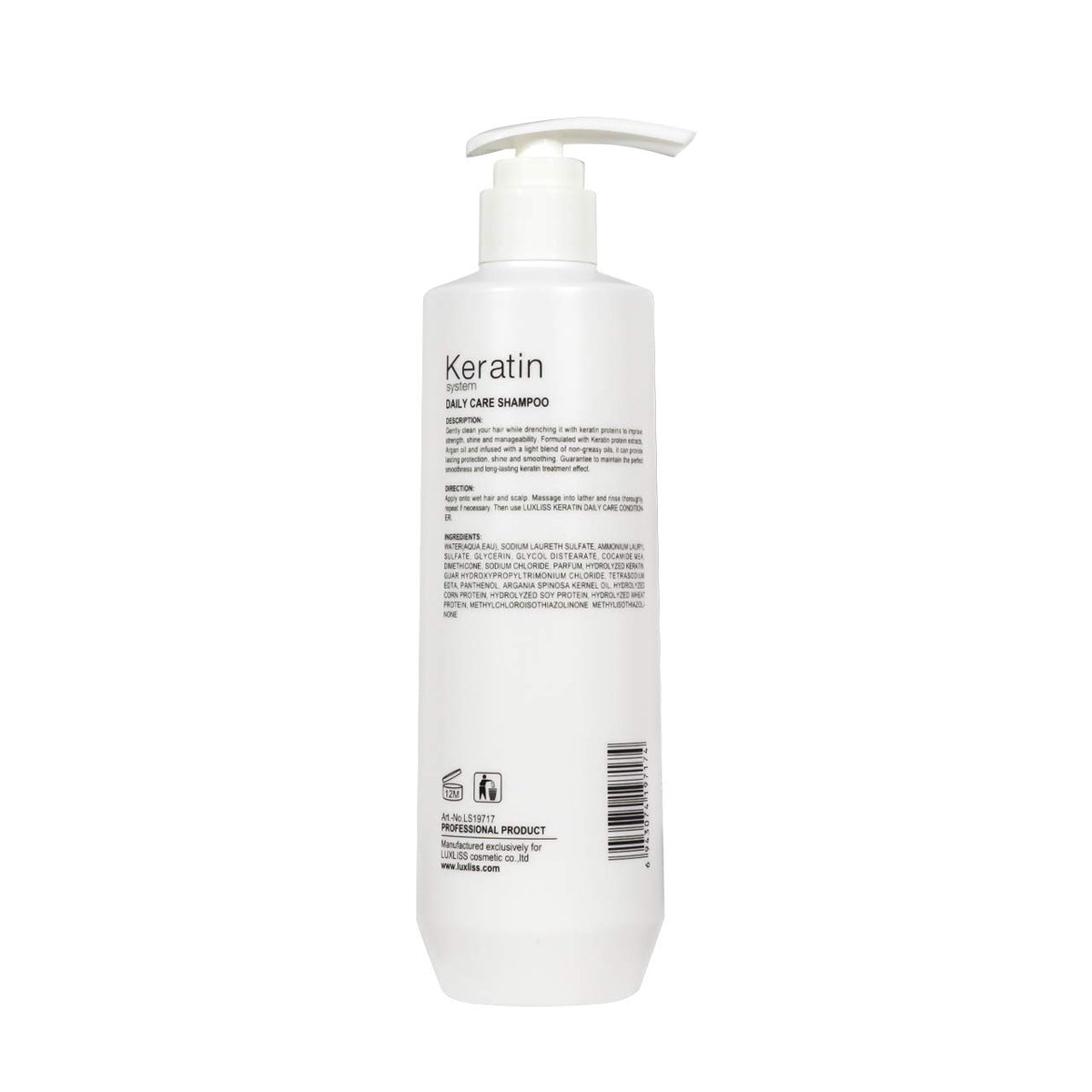 Luxliss conditioner cream closeup showing rich moisturizing texture