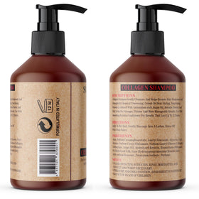 LUXURY TREND woman washing hair showcasing fuller, healthier look