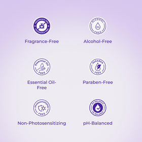 Luxvez lifestyle before and after routine mood indicating improved texture