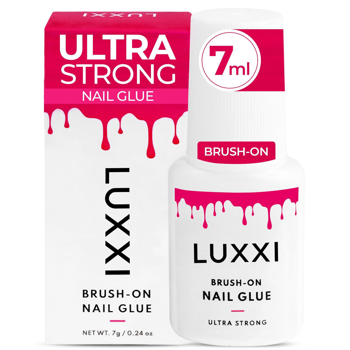 LUXXI lifestyle evening manicure showcasing salon-look nails and confident wear
