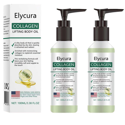 Lvjonya Elycura front packaging showing dual bottles and branding benefit