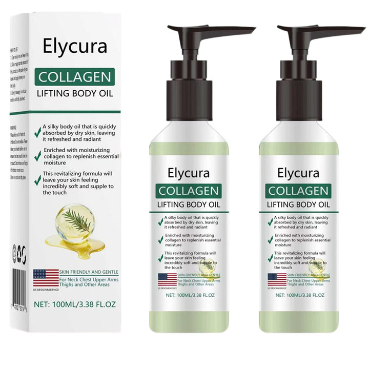 Lvjonya Elycura front packaging showing dual bottles and branding benefit