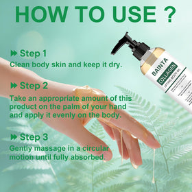 Lvjonya Elycura label detail highlighting collagen and Vitamin C benefits