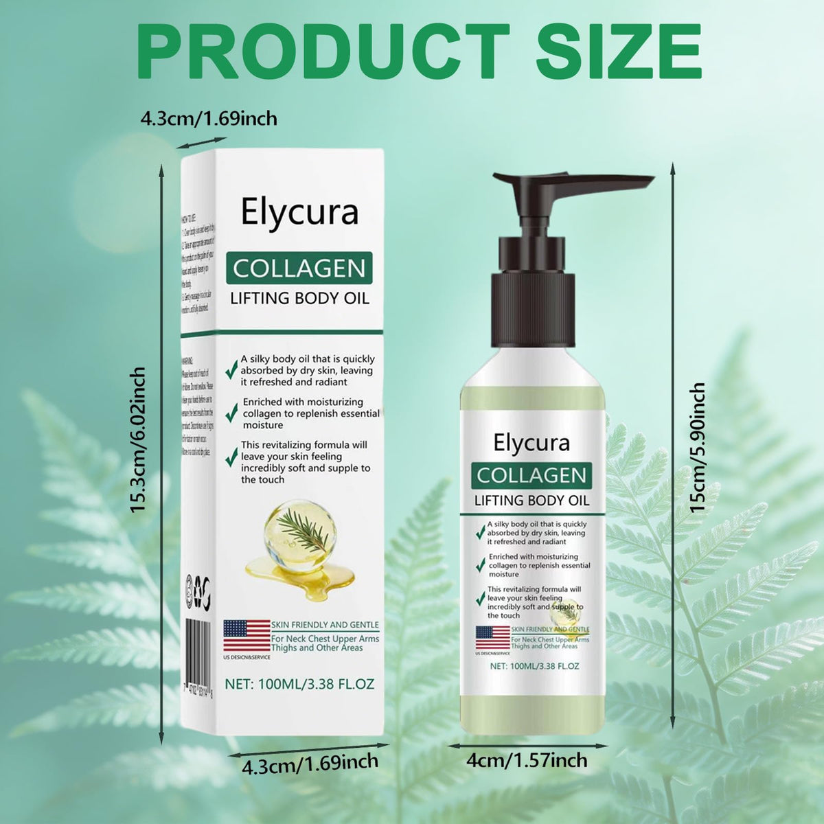 Lvjonya Elycura on bathroom vanity in lifestyle scene for everyday routine benefit