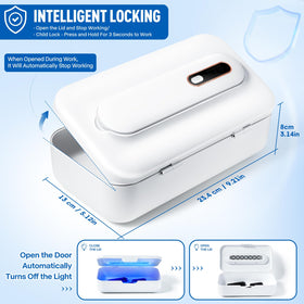 LXIANGN rechargeable port detail highlighting cordless convenience for mobile use