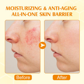 Lxitian close-up of smooth balm texture showcasing rich, non-greasy absorption
