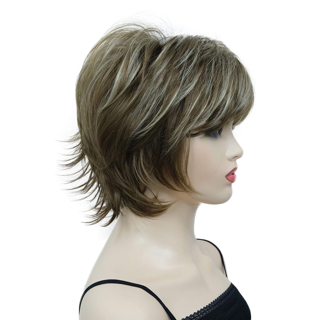 Lydell close-up of layered texture highlighting soft, bouncy synthetic fibers