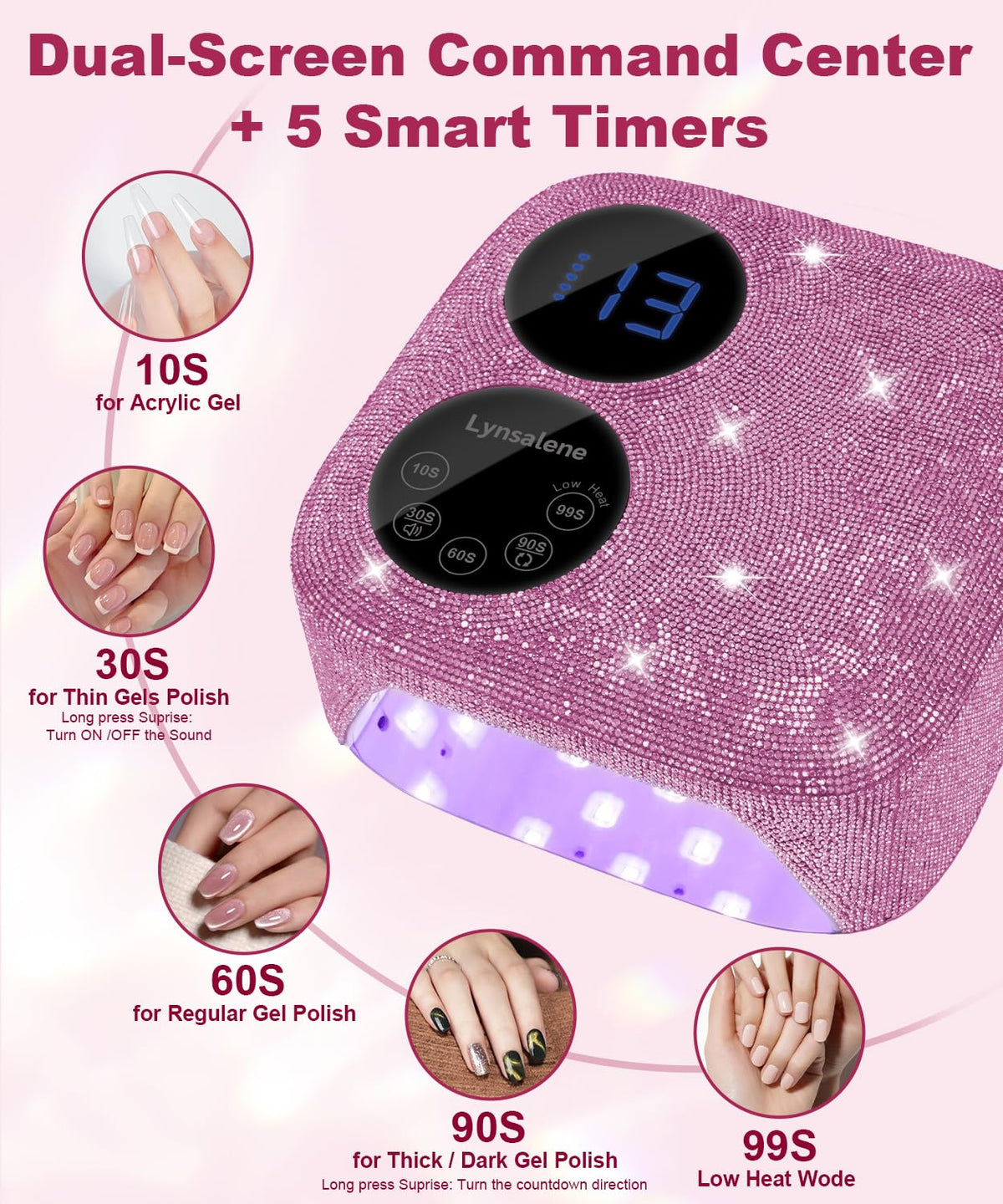 Lynsalene lifestyle travel styling placed in a bag to show cordless mobility benefit