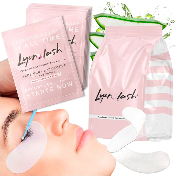 Lyon Lash front packaging showing 100 pairs and product branding for reliable supply