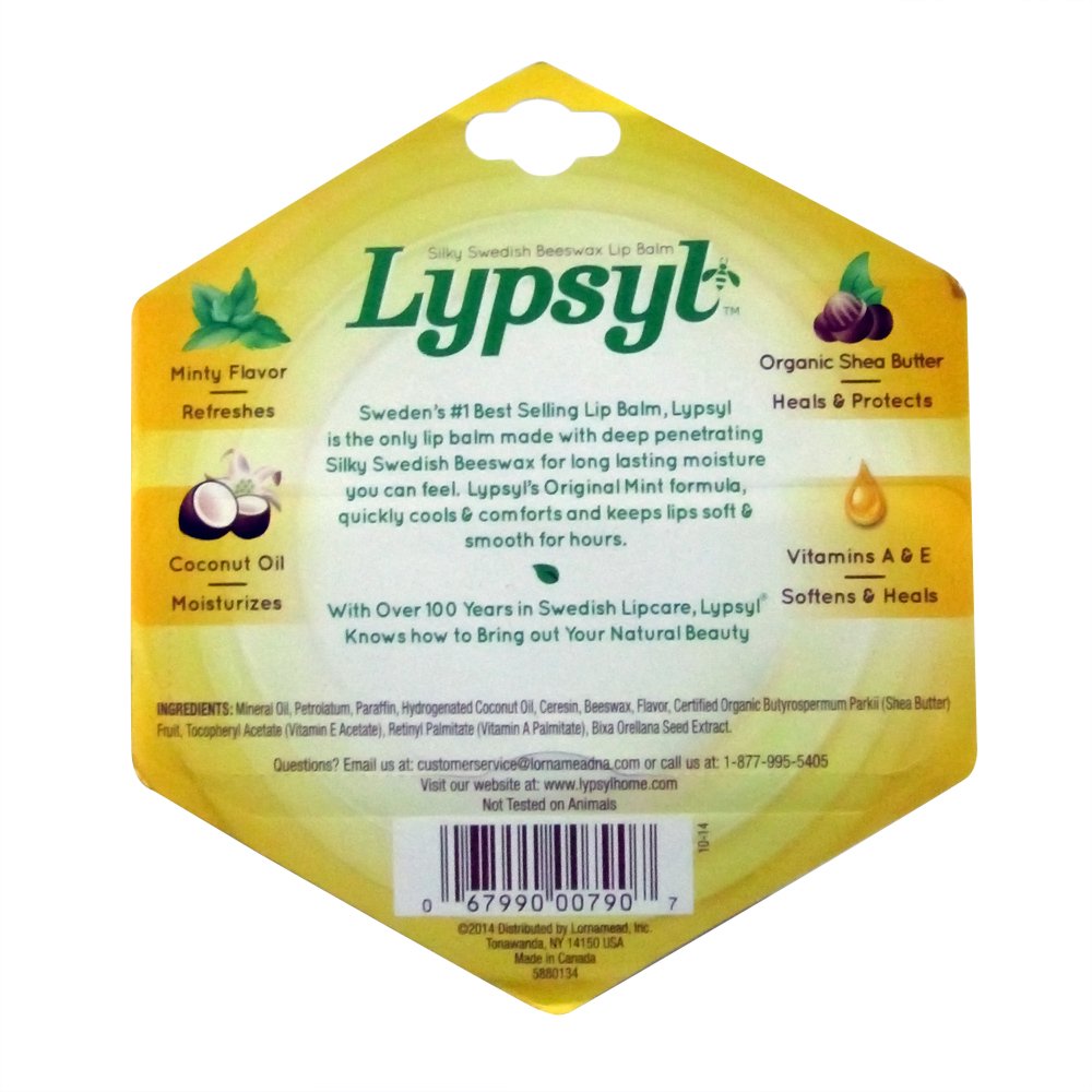 Lypsyl oversized applicator tip close-up for even, fast spreading