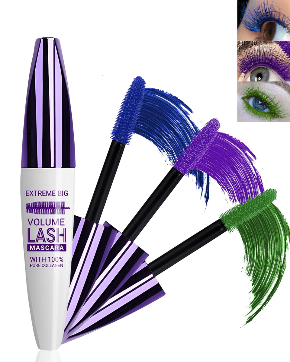 LYSdefeu front tube colored mascara showing shade and sleek packaging benefit convenience