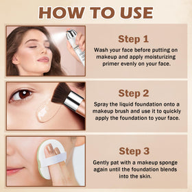 LZXLUKGIR application in hand mirror illustrating easy at-home use