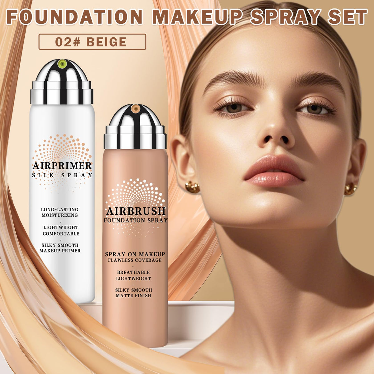 LZXLUKGIR primer close-up pump demonstrating hydrating formula for smoother skin