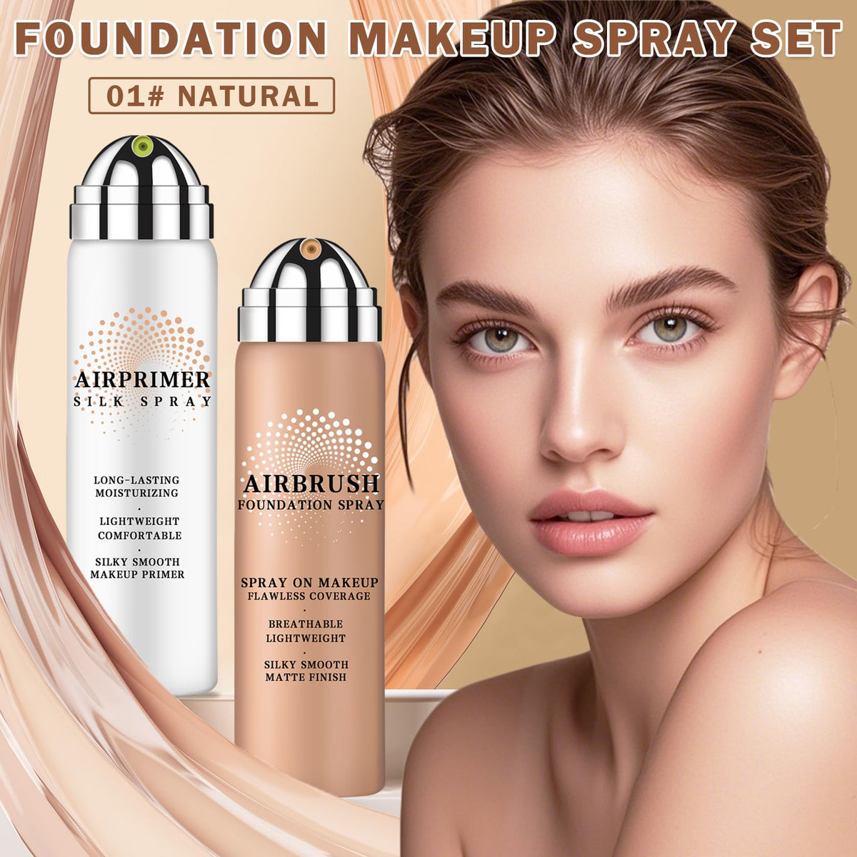 LZXLUKGIR primer close-up demonstrating smoothing and hydration