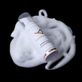 M 60ml bottle close-up label highlighting gentle formula