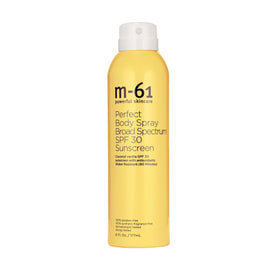 m-61 front packaging showing bottle and spray cap for quick application