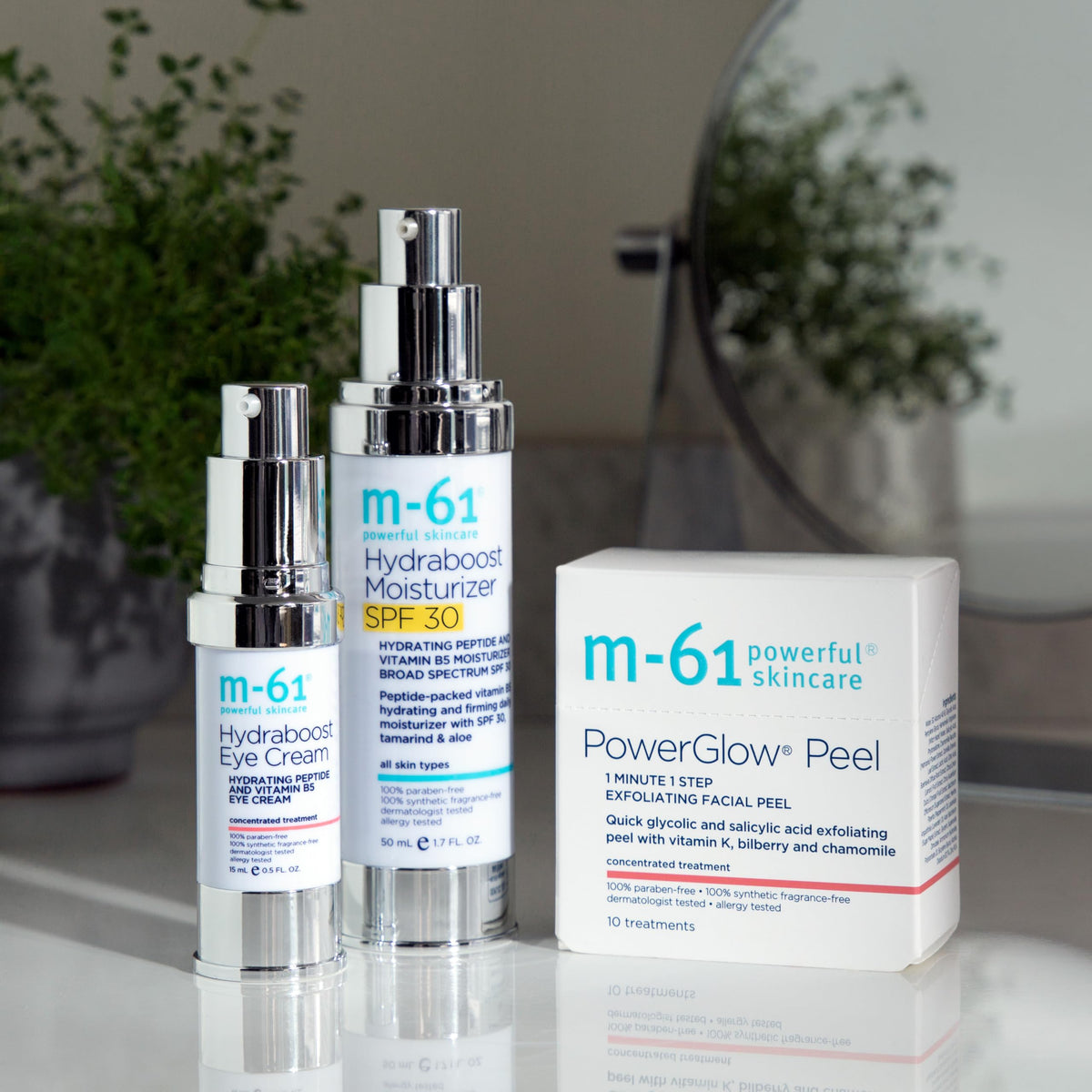 m-61 tube inside travel bag showing portable SPF convenience benefit