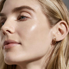 m-61 after use forehead close-up showing refined texture and improved radiance