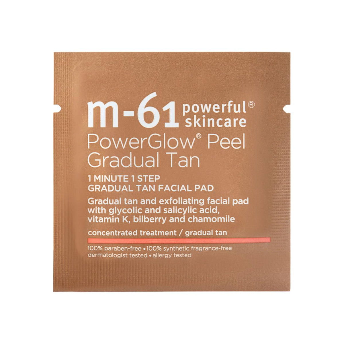 m-61 close-up pad texture highlighting exfoliating cloth benefit