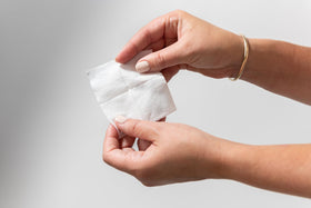m-61 pad in hand demonstrating easy one-minute application and controlled dosing
