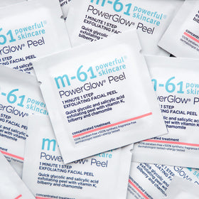 m-61 on bathroom shelf in lifestyle scene showing routine convenience benefit