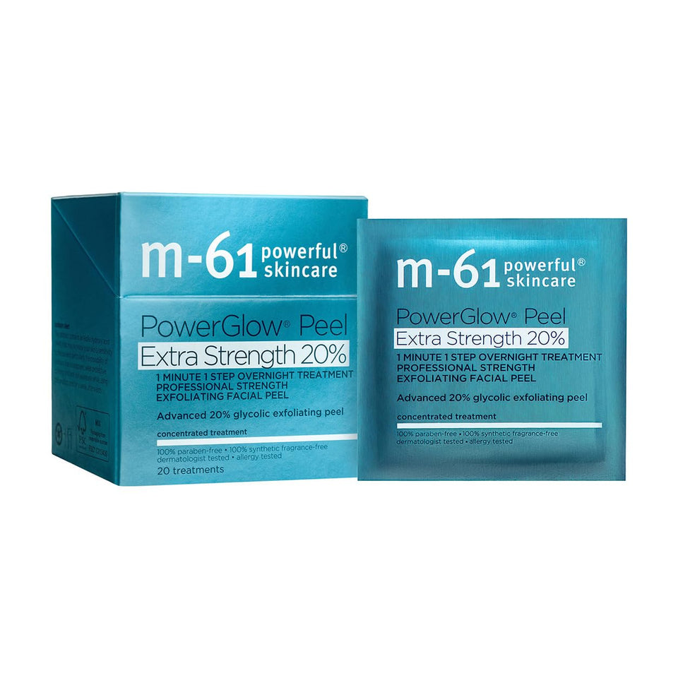 m-61 tub front view showing clean professional packaging and quick treatment benefit
