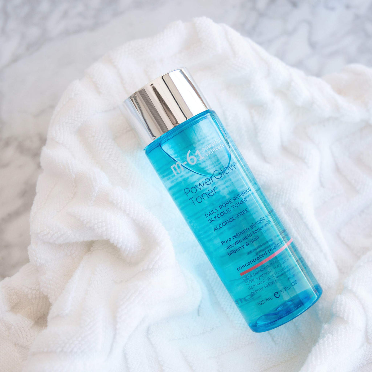 m-61 PowerGlow toner close-up nozzle highlighting precise dispensing and ease of use