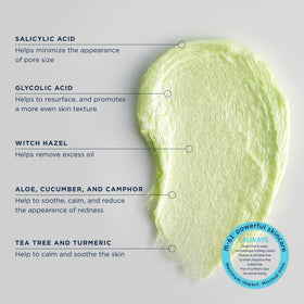 m-61 foam texture closeup showing gentle lather for deep cleansing