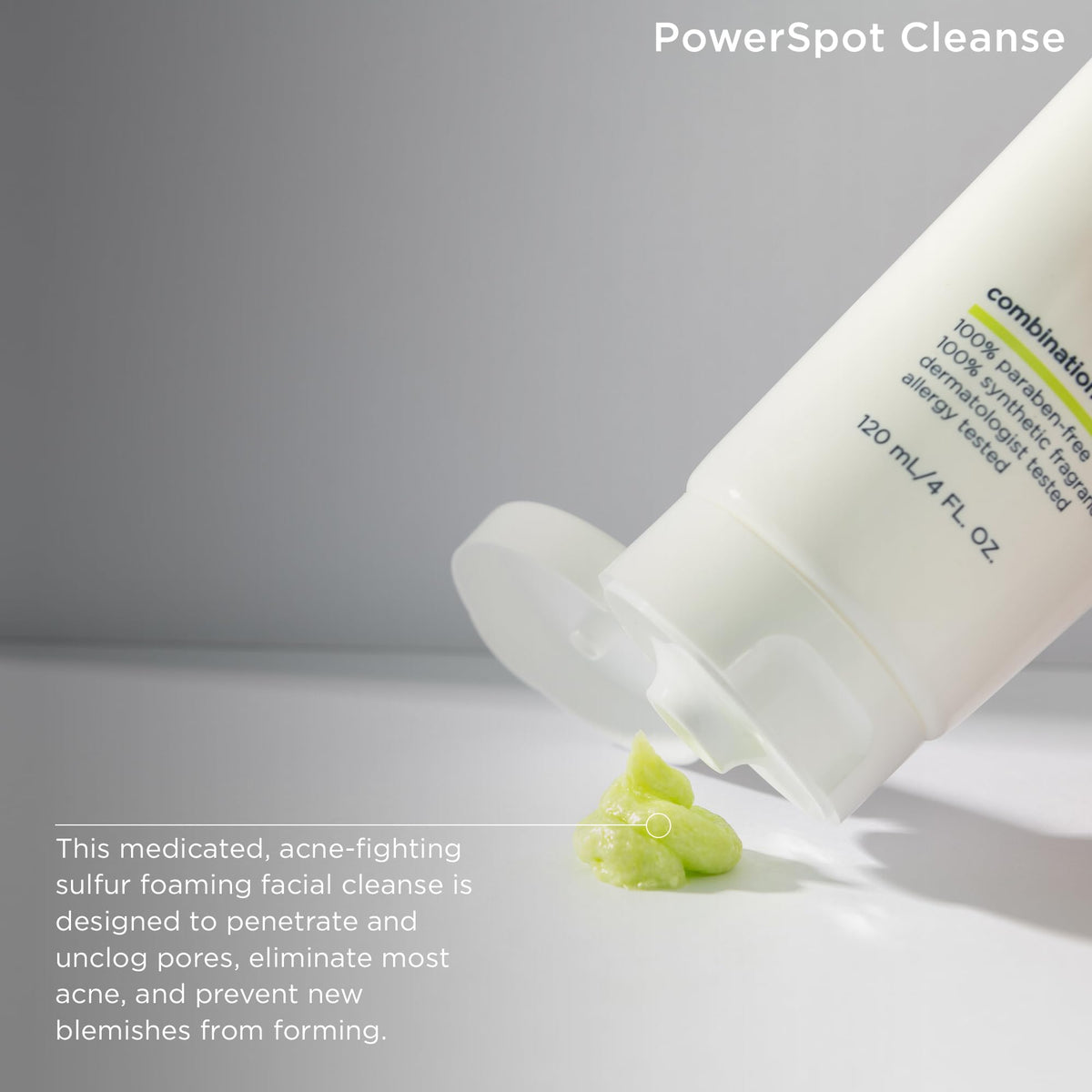 m-61 pump dispensing cleanser highlighting easy application benefit