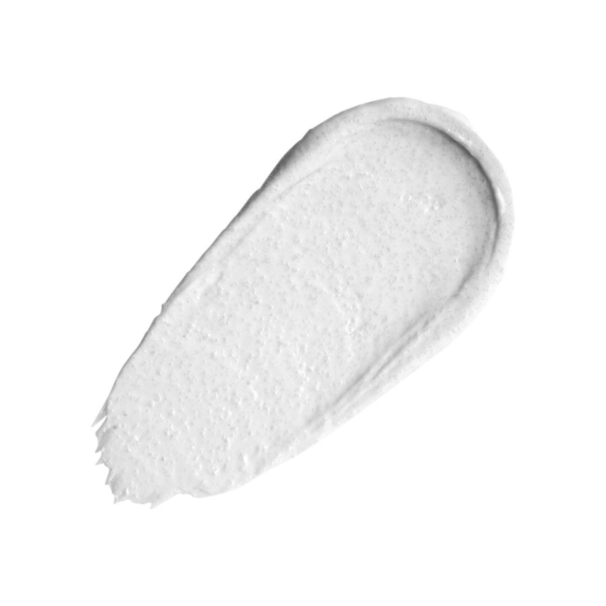 m-61 close-up of scrub texture with pumice and clay, gentle exfoliation