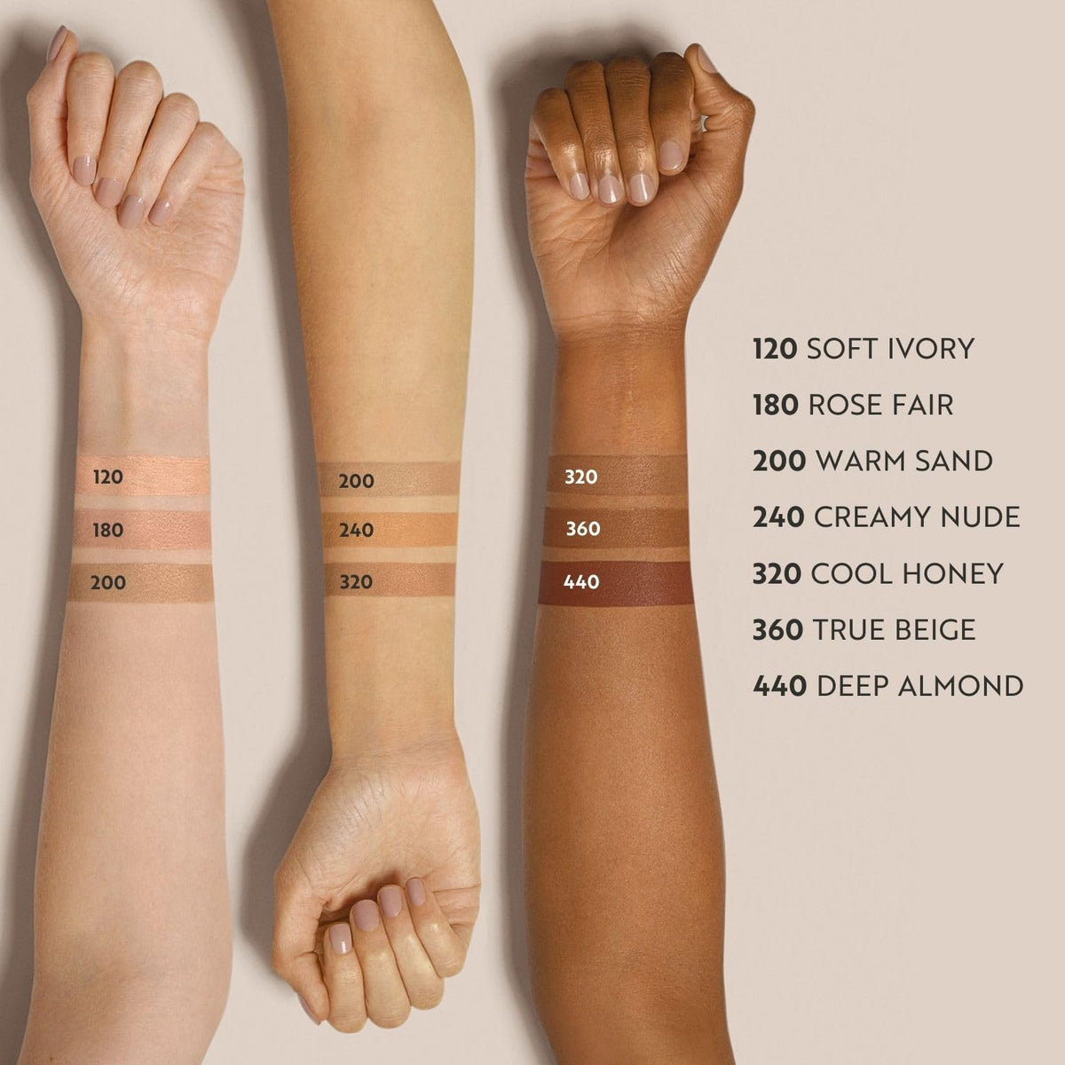 M. Asam before after comparison image showing evening-out of skin tone and subtle firming