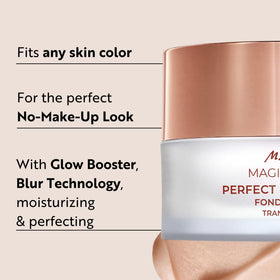 M. Asam primer with cap open showing smooth cream texture for instant blending