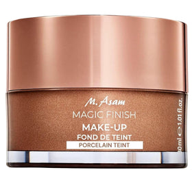 M. Asam front packaging showing compact mousse for easy use and travel